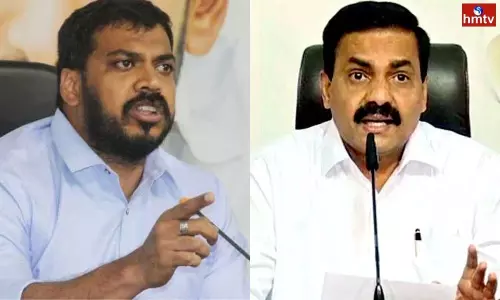 Kakani Govardhan Reddy vs Anil Kumar Yadav in Nellore District | AP Live News Kakani Govardhan Reddy vs Anil Kumar Yadav in Nellore District | AP Live News