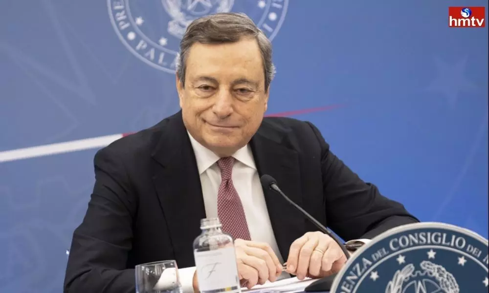 Italian Prime Minister Mario Draghi Remarks on the Russia President Vladimir Putin