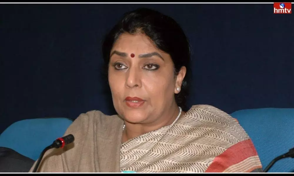 Renuka Chowdhury Remarks on Telangana Law and Order