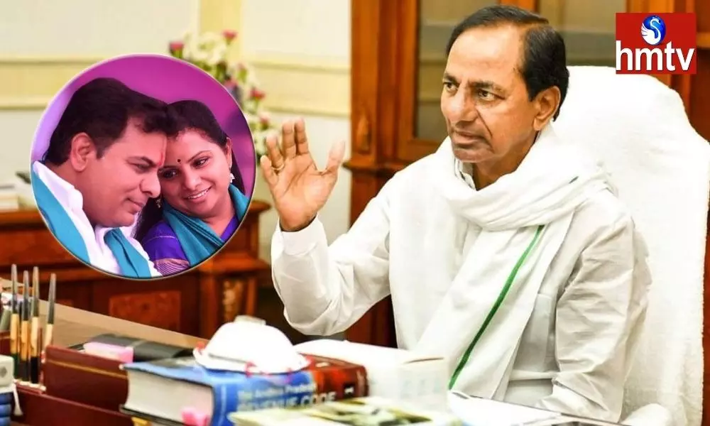KCR Likely to Announce key Posts to KTR and Kavitha at Plenery