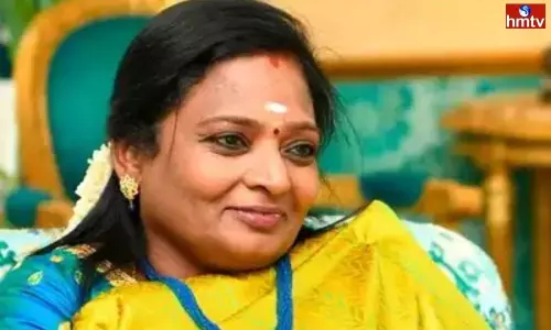 TS Governor Tamilisai Soundararajan Delhi Tour Today 19 04 2022 | Live News TS Governor Tamilisai Soundararajan Delhi Tour Today 19 04 2022 | Live News