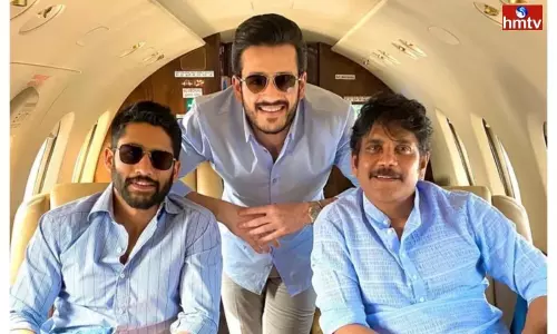 No Pan India Movies for Akkineni Heroes Nagarjuna Naga Chaitanya Akhil | Tollywood News No Pan India Movies for Akkineni Heroes Nagarjuna Naga Chaitanya Akhil | Tollywood News