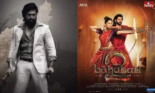 KGF Chapter 2 Breaks Baahubali 2 Records | Telugu Movie News KGF Chapter 2 Breaks Baahubali 2 Records | Telugu Movie News