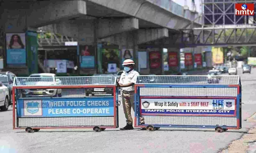 45 Days Traffic Restrictions in Hyderabad | Telugu Latest News