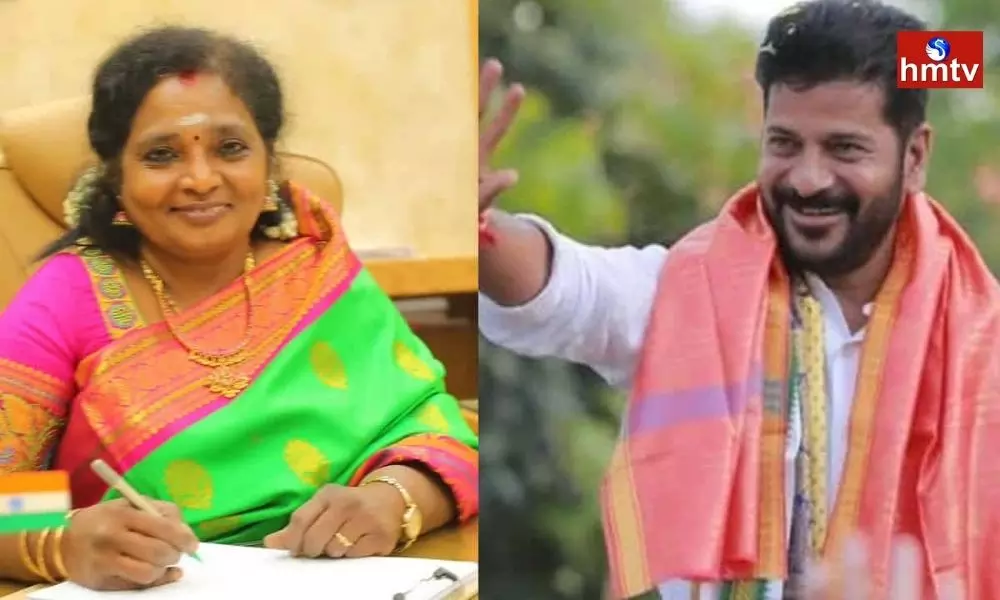 Revanth Reddy Writes Letter to Governor Tamilisai Over Medical PG Seats Blocking Scam