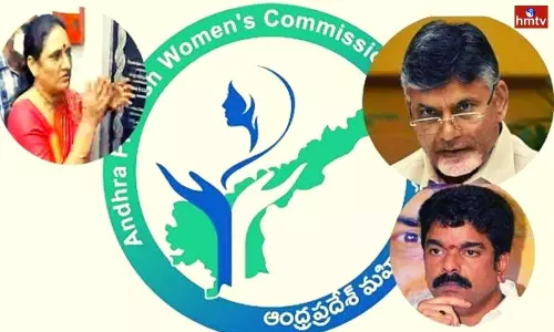 TDP vs Women Commission Issue in Andhra Pradesh for Insulting Vasireddy Padma | Live News TDP vs Women Commission Issue in Andhra Pradesh for Insulting Vasireddy Padma | Live News