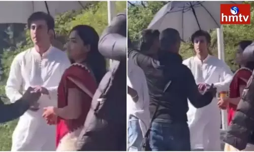 Ranbir Kapoor and Rashmika Mandanna are shooting for Animal in Manali Ranbir Kapoor and Rashmika Mandanna are shooting for Animal in Manali