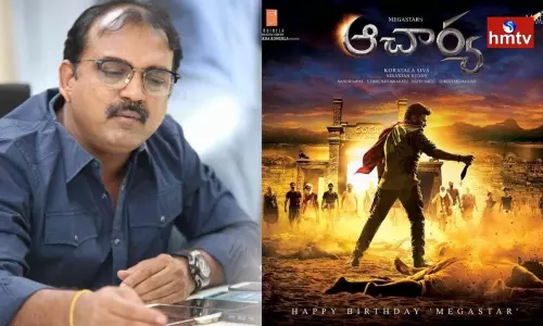 Koratala Siva Disappointed Over Acharya Script