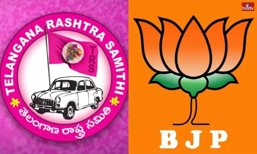 Political War Between BJP and TRS Due to Sai Ganesh Self Destruction in Khammam | Live News Political War Between BJP and TRS Due to Sai Ganesh Self Destruction in Khammam | Live News