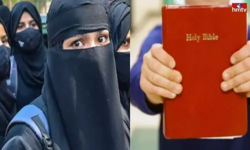 After Hijab Ban Controversy, Bible in School Triggers Row in Karnataka After Hijab Ban Controversy, Bible in School Triggers Row in Karnataka