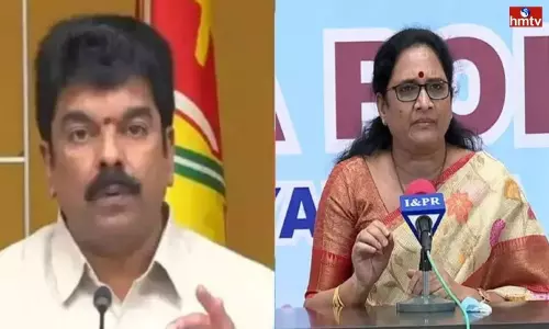 TDP Leader Bonda Uma Sensational Comments on Vasireddy Padma