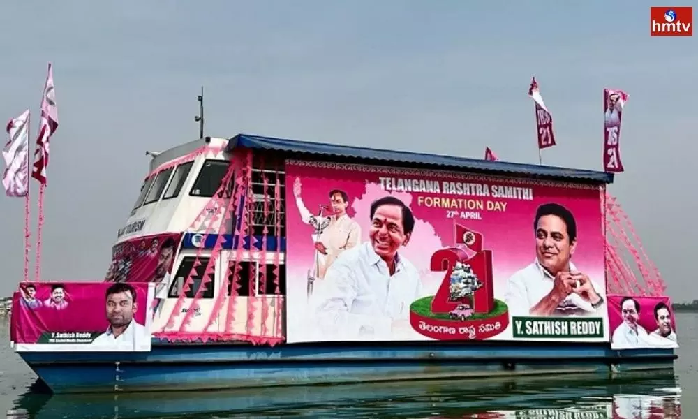 All Arrangements Done for TRS Formation Day 2022 with 33 Dishes | KCR | Live News