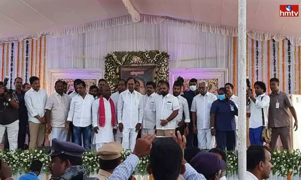 CM KCR Visited Nalgonda District | Telugu News
