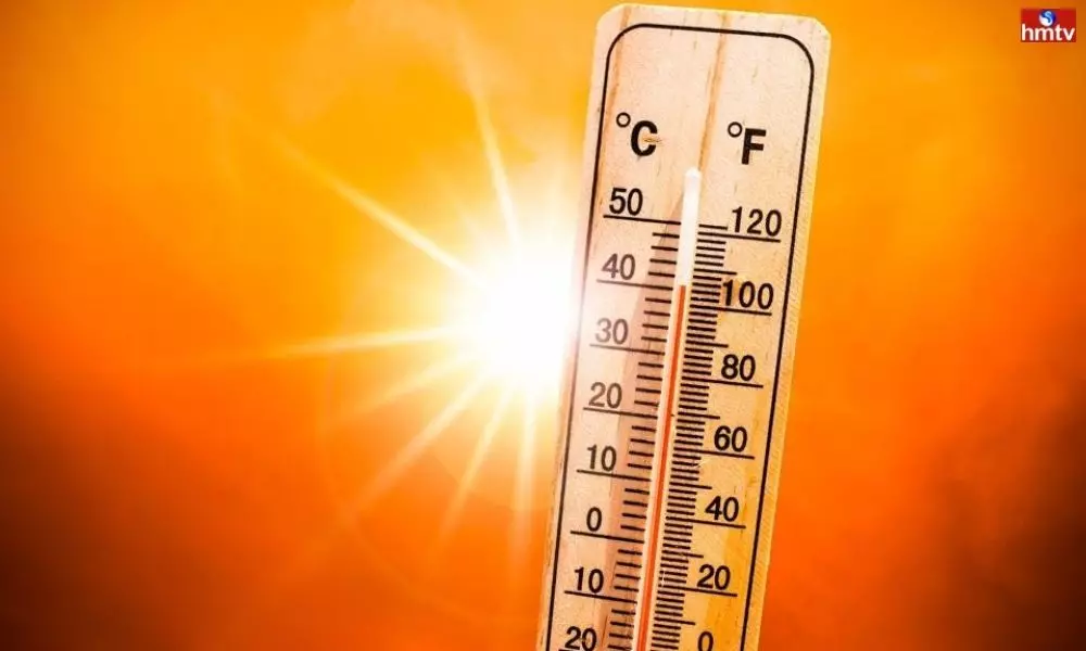 High Temperatures Recorded in Telugu States Red and Orange Alert Issued by IMD | Live News
