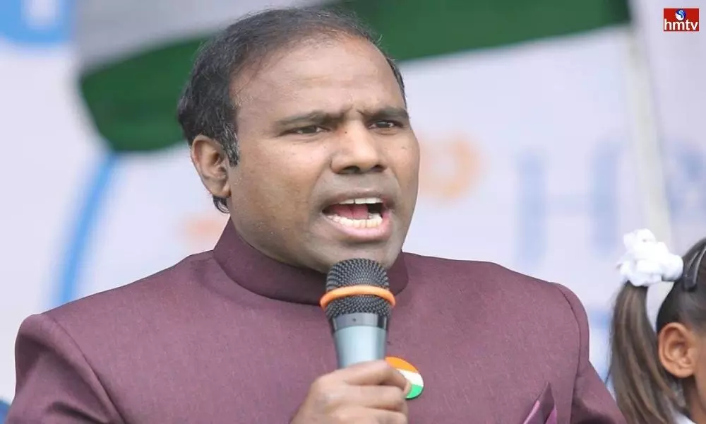 Praja Shanthi Party Chief KA Paul Visits Saidabad | Telugu News