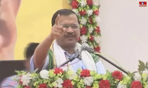 Delhi CM Kejriwal Visits Gujarat