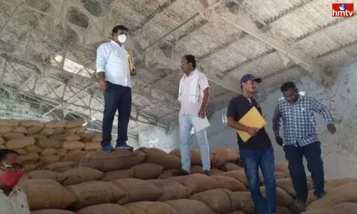 FCI Raids on Rice Mills Across Telangana FCI Raids on Rice Mills Across Telangana