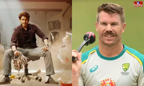 David Warner on Sarkaru Vaari Paata Trailer