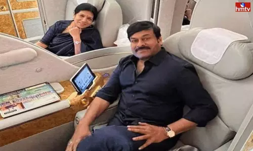 Chiranjeevi First Holiday Trip Since the Pandemic Chiranjeevi First Holiday Trip Since the Pandemic