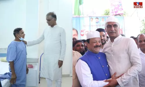 Minister Harish Rao Visiting Siddipet