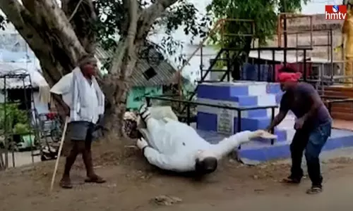 YSR Statue Demolition in Parvathipuram Vizianagaram District