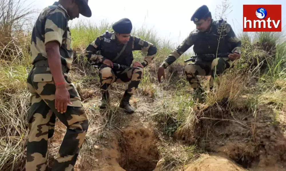 BSF Soldiers Find an Underground Tunnel Near Indo-Pak Border
