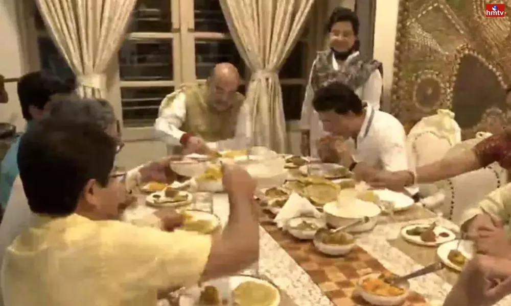 Amit Shah Dinner at Sourav Ganguly House at Kolkata | Live News Today