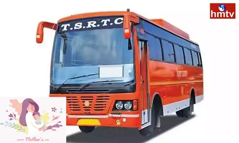 Free TSRTC Bus Rides Mothers Traveling Mothers Day