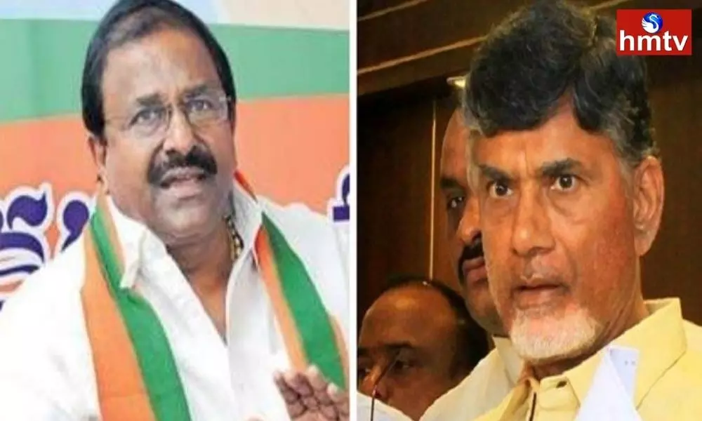 Andhra Pradesh BJP President Somu Veerraju Slams Chandrababu