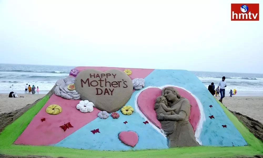 Sand Art By Manas Kumar Sahoo For Mothers Day