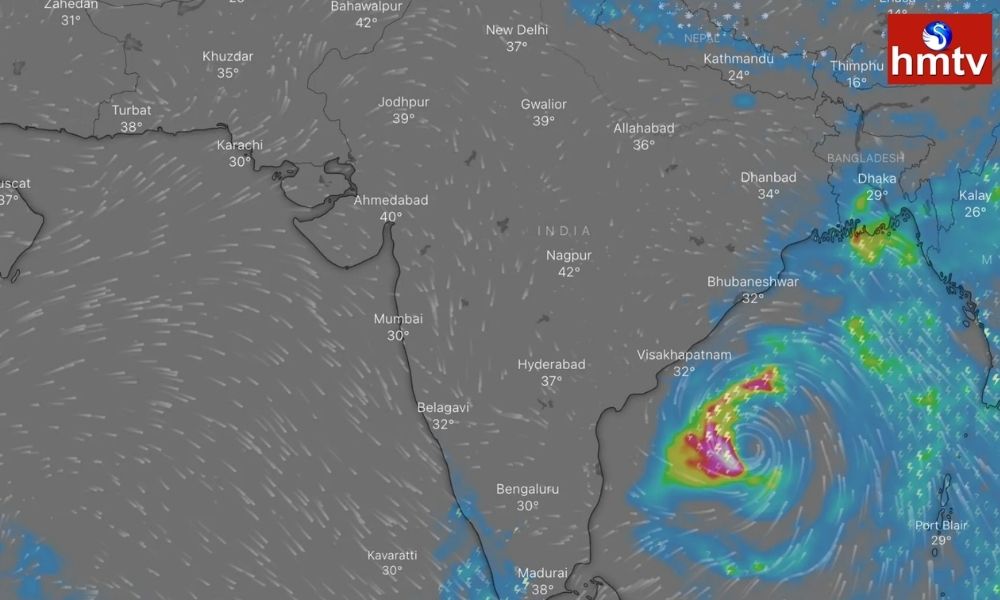 Asani Cyclone: గంటకు 12 కి.మీ. వేగంతో పయనిస్తున్న అసాని తీవ్ర తుఫాన్ ...