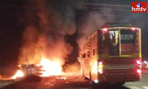 Road Accident in Zaheerabad Sangareddy District