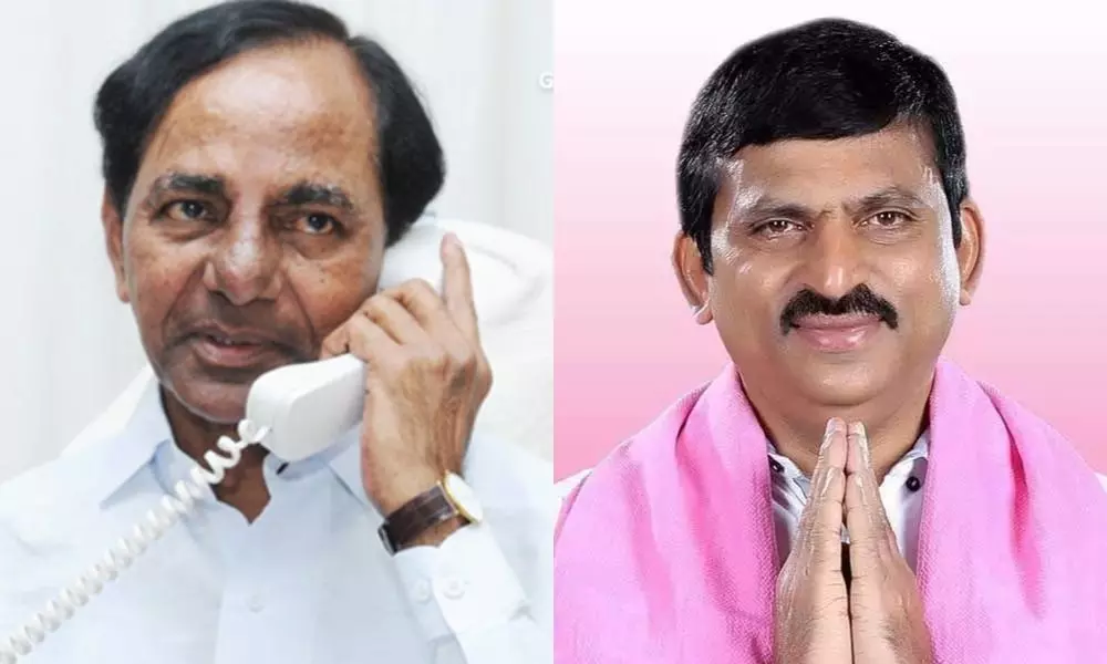 CM KCR Phone Call to Ponguleti Srinivas Reddy