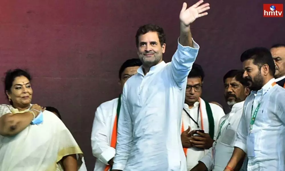 Telangana Congress Graph Increased After Rahul Gandhi Meeting