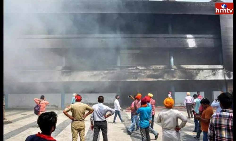 Fire Broke out in the Guru Nanak Dev Hospital in Amritsar