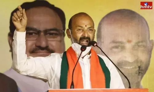 Bandi Sanjay Praja Sangrama Yatra Ends Today