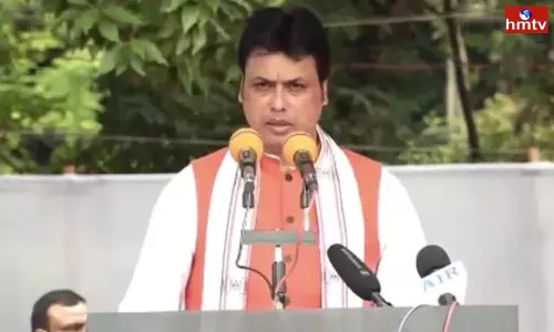 Biplab Kumar Deb Resigned as CM of Tripura