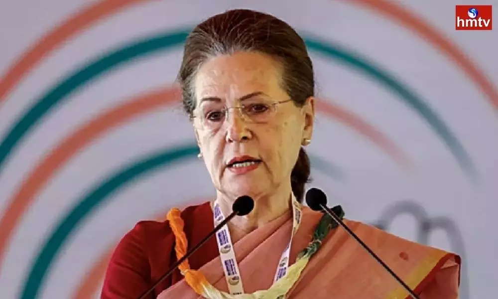 Leaders twist to Sonia Gandhi in Chintan Shivir | Telugu News
