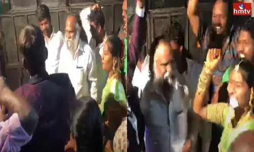Sangareddy MLA Jagga Reddy Dancing in Barat