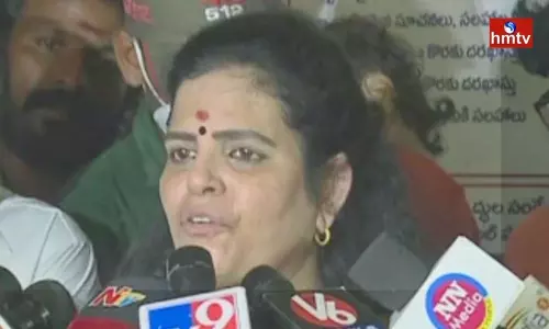 Karate Kalyani Gives Clarity On Her Baby At Collector Office