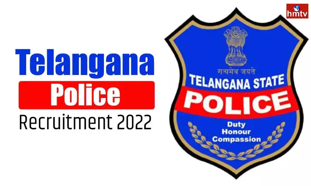 TS Police Recruitment 2022 There Are Only Two More Days to Apply for Telangana Police Jobs