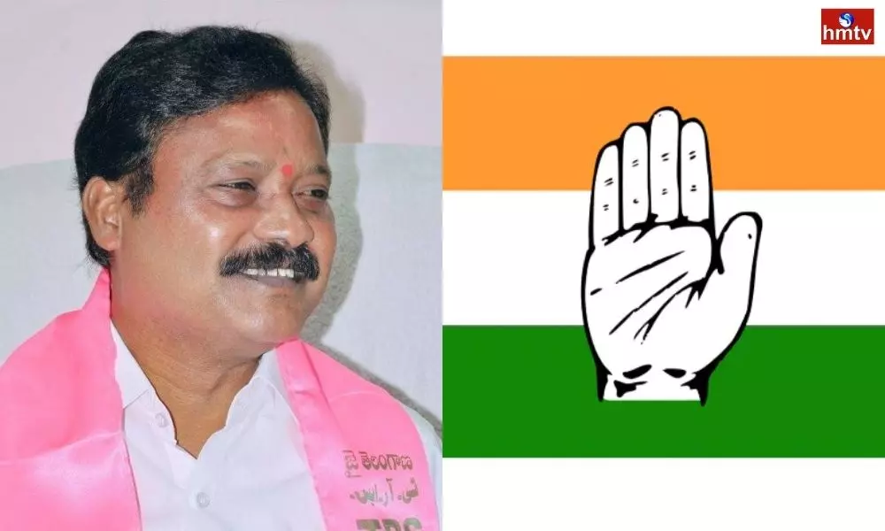 TRS Ex MLA Nallala Odelu And ZP Chairperson Nalla Bhagya Laxmi Joing to Congress Party