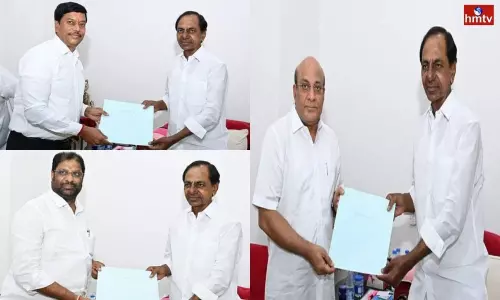 TRS Rajya Sabha Candidates were Finalized By CM KCR | Telugu News
