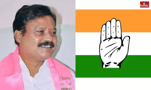 TRS Ex MLA Nallala Odelu And ZP Chairperson Nalla Bhagya Laxmi Joing to Congress Party TRS Ex MLA Nallala Odelu And ZP Chairperson Nalla Bhagya Laxmi Joing to Congress Party