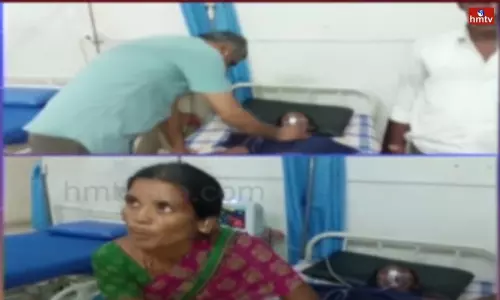 Buridi Baba who burnt the legs of a girl in Kumpati under the name of exorcism in Vikarabad | Live News