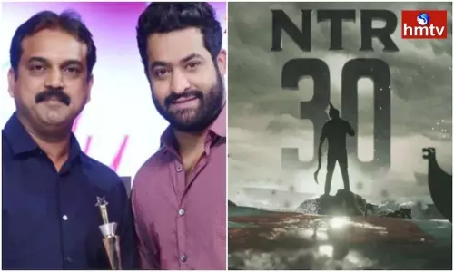 NTR 30 Movie Motion Poster out NTR 30 Movie Motion Poster out