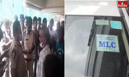 Dead Body in YSRCP MLC Uday Babu Car | AP News Today