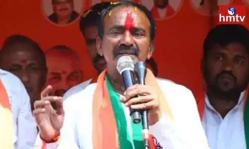 BJP MLA Etela Rajender Slams CM KCR