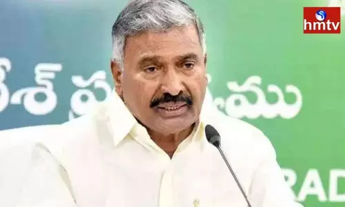 Minister Peddireddy Ramachandra Reddy Slams Chandrababu