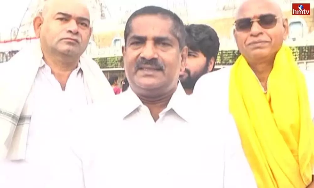 MLC Ashok Babu Visited Tirupati and Said Next CM Should be Chandrababu Naidu | Live News